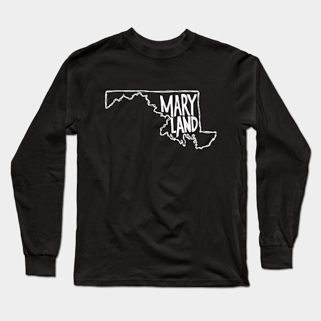 Maryland Long Sleeve T-Shirt by thefunkysoul